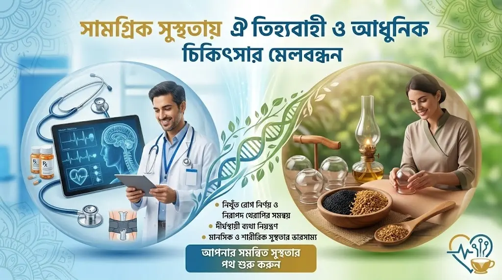 সামগ্রিক সুস্থতায় ঐতিহ্যবাহী ও আধুনিক চিকিৎসার মেলবন্ধন
